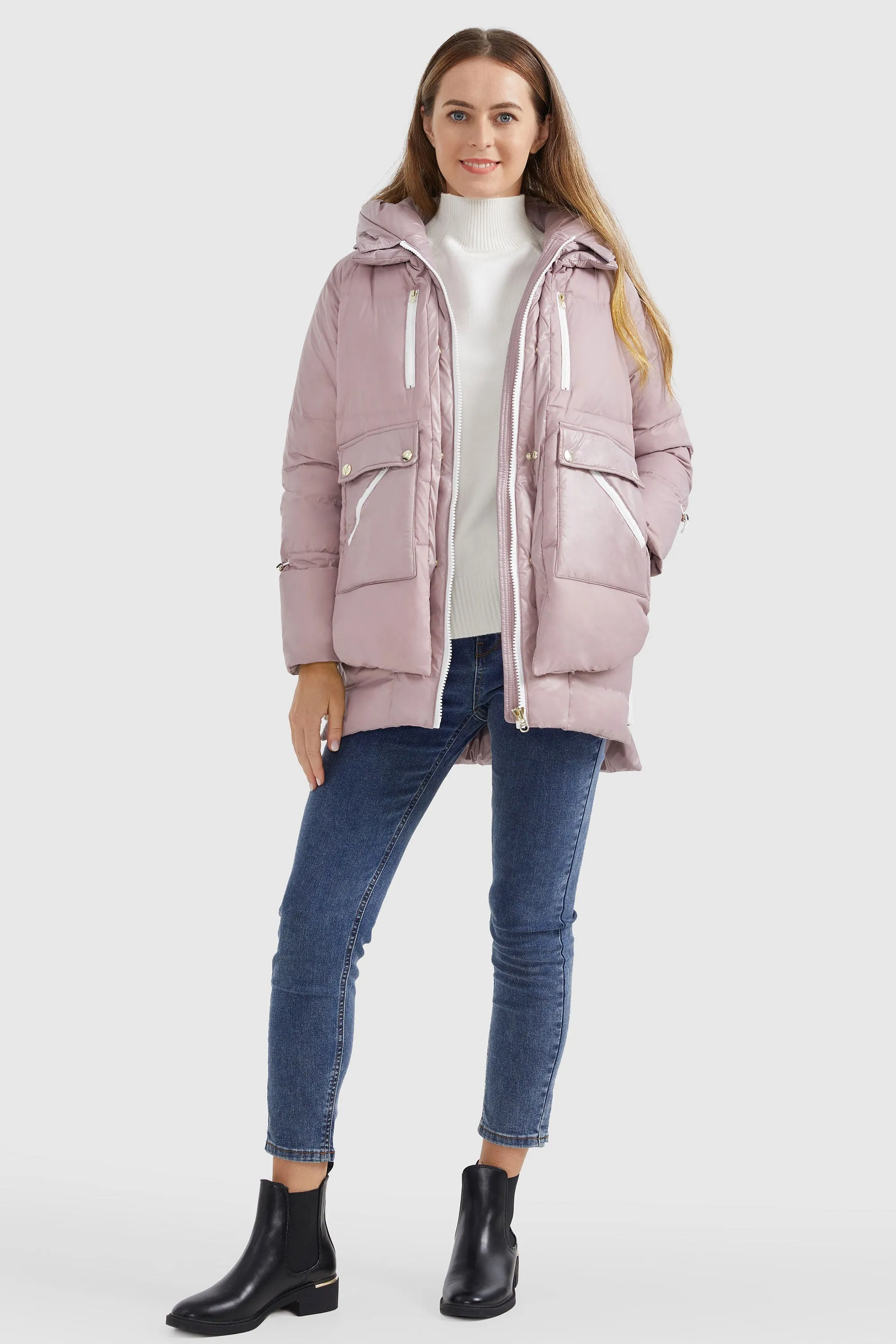 092 Colorlay Thickened Down Jacket