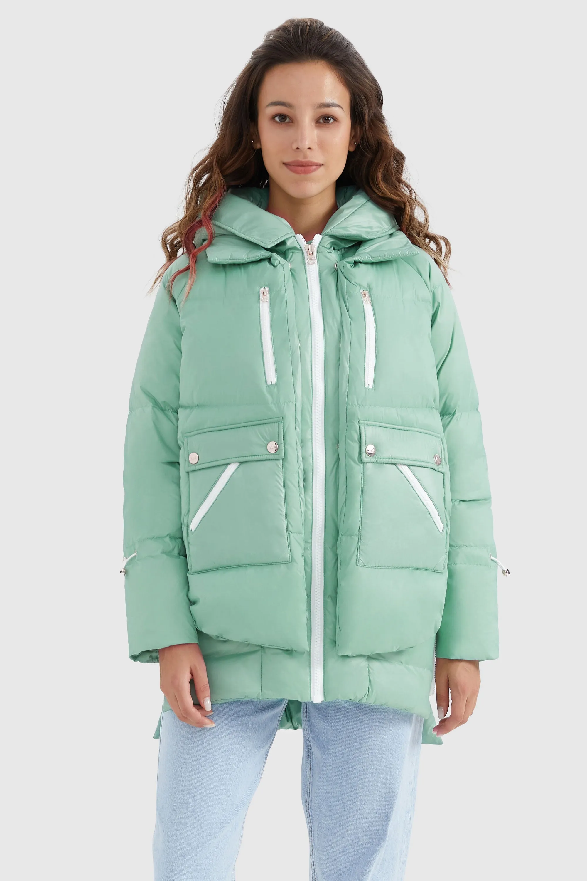 092 Colorlay Thickened Down Jacket