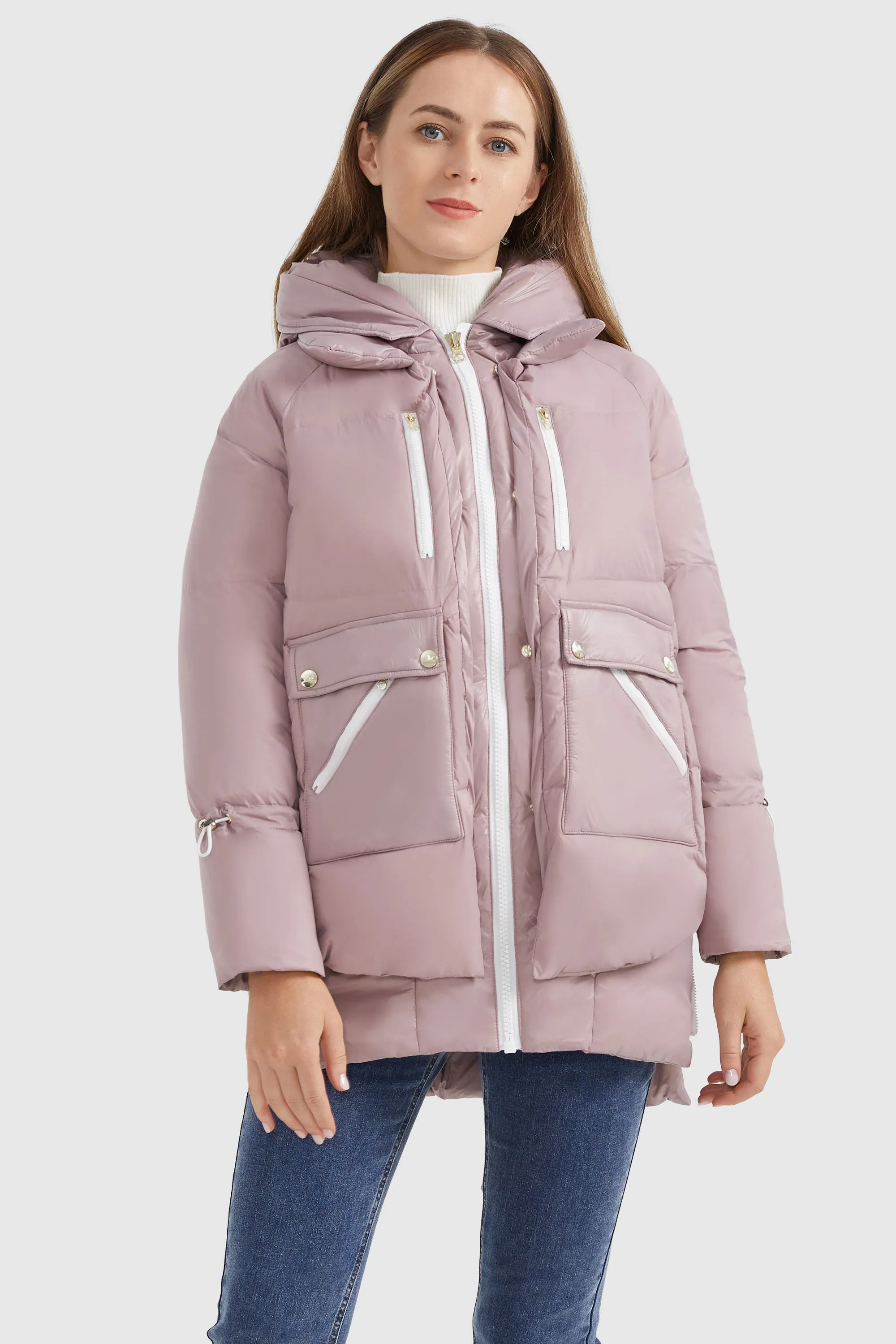 092 Colorlay Thickened Down Jacket