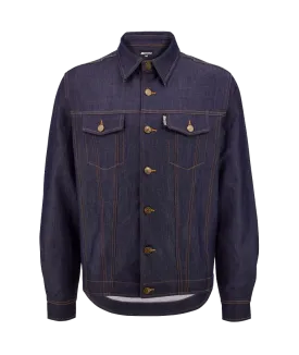 4M Giubbino Button Down Mod. DENIM
