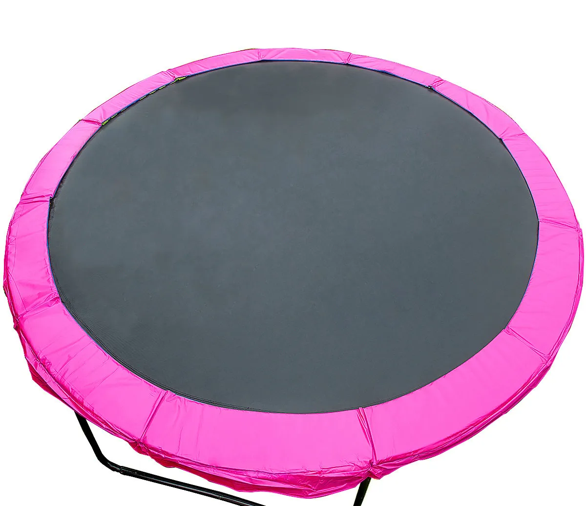 8ft UV Proof Pink Trampoline Pad, 15mm Foam - Powertrain