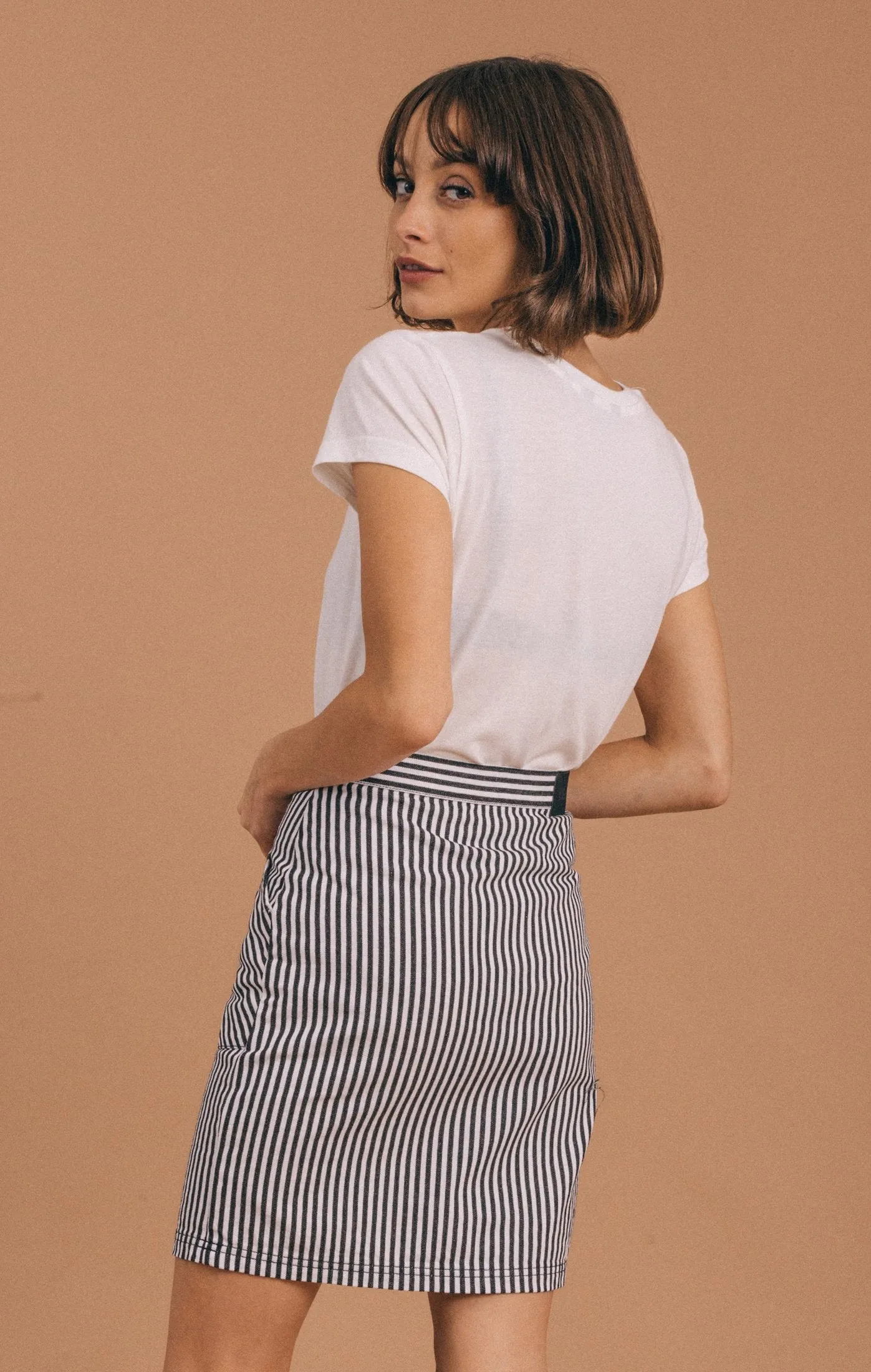 Afends Womens Siren - Denim Skirt