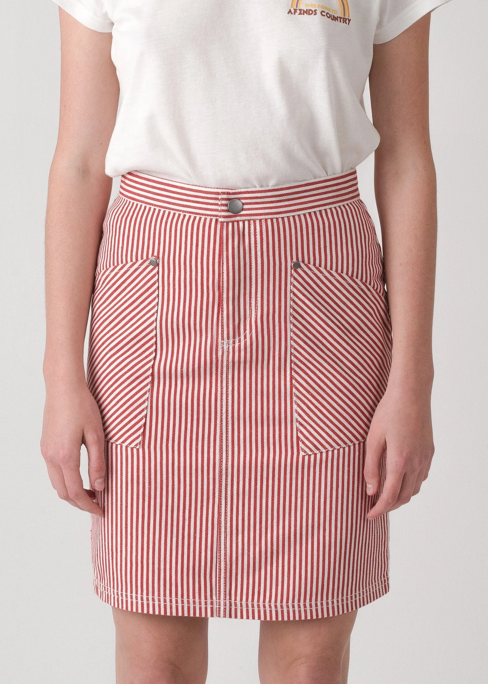 Afends Womens Siren - Denim Skirt