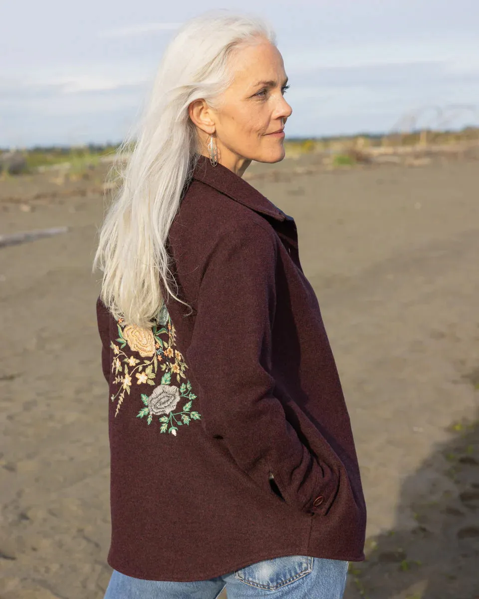 Althyrea | The Sechelt Shirt Jacket in Wool Cashmere