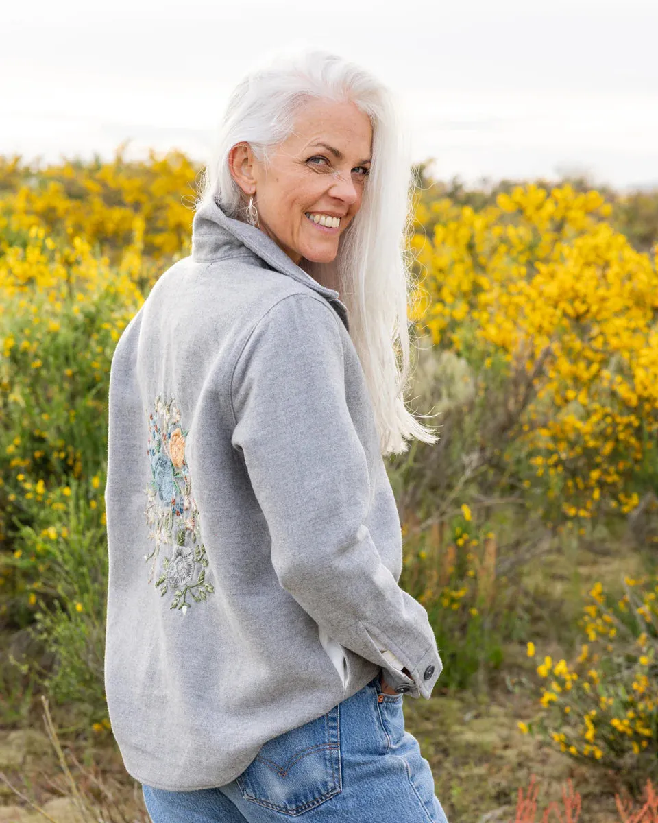 Althyrea | The Sechelt Shirt Jacket in Wool Cashmere