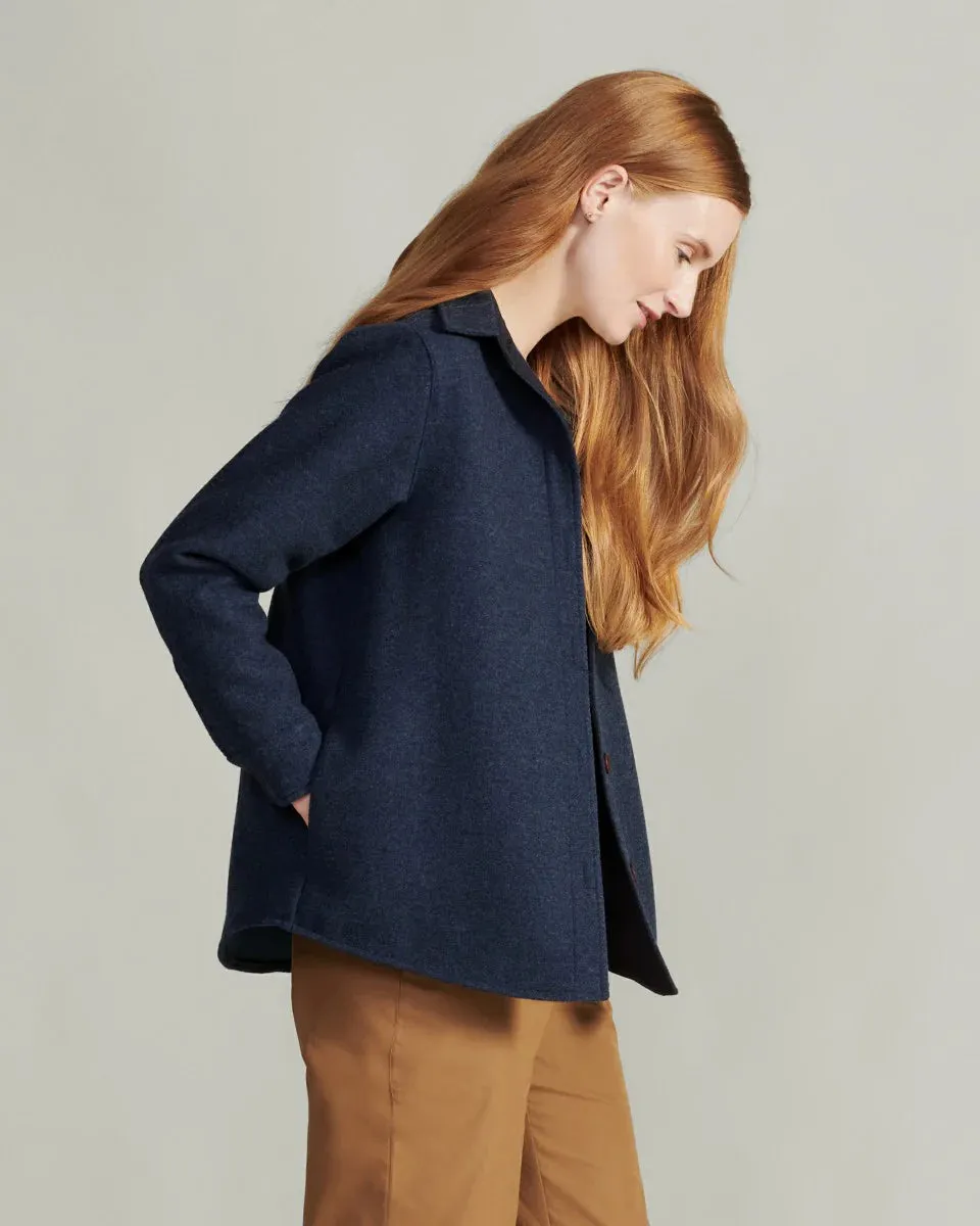 Althyrea | The Sechelt Shirt Jacket in Wool Cashmere