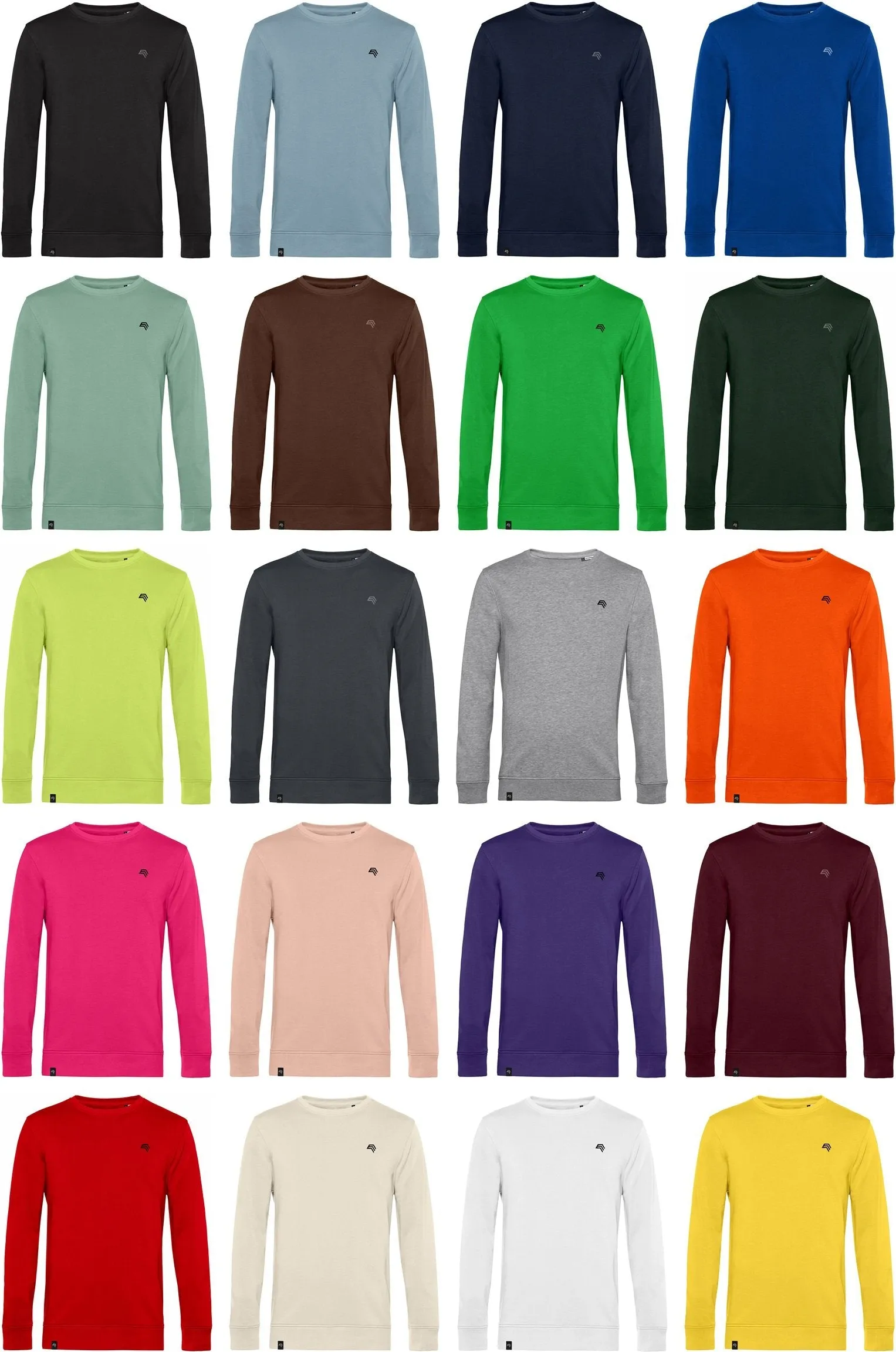 BAC U31B ― Weiches Unisex Bio-Baumwolle Sweatshirt - Forest Grün