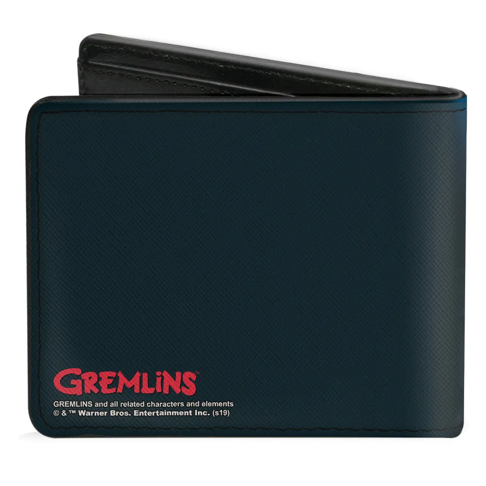Bi-Fold Wallet - Gremlins Stripe Pose in Box   Logo Black Red
