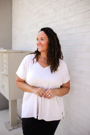 Clear Things Up V-Neck Top