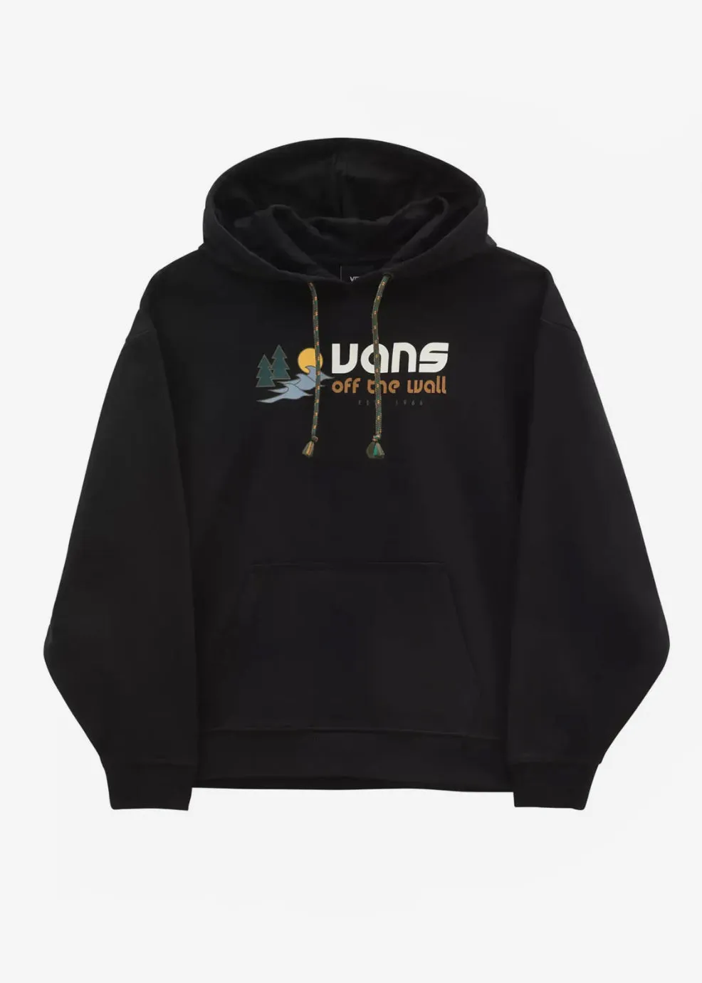 Coastal Hoodie in Black by Vans