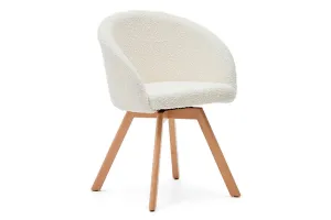 Como Marven Chair - Shearling Fabric [Shearling Fabric]