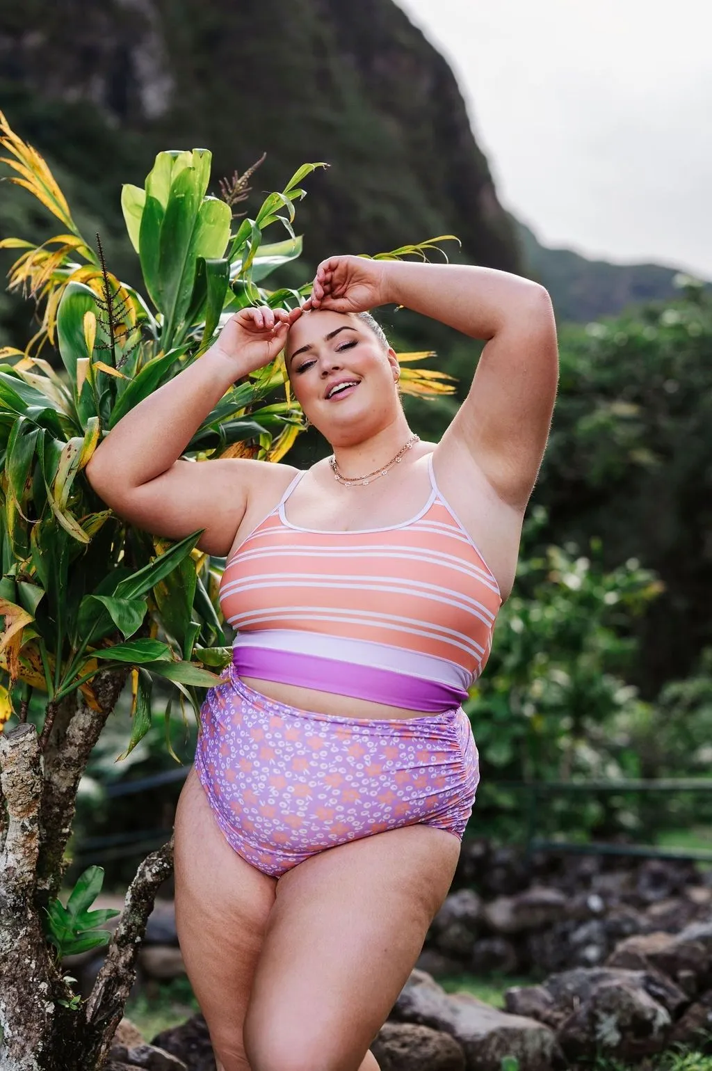 Daisy Sunrise High Waisted Ruched Bottoms
