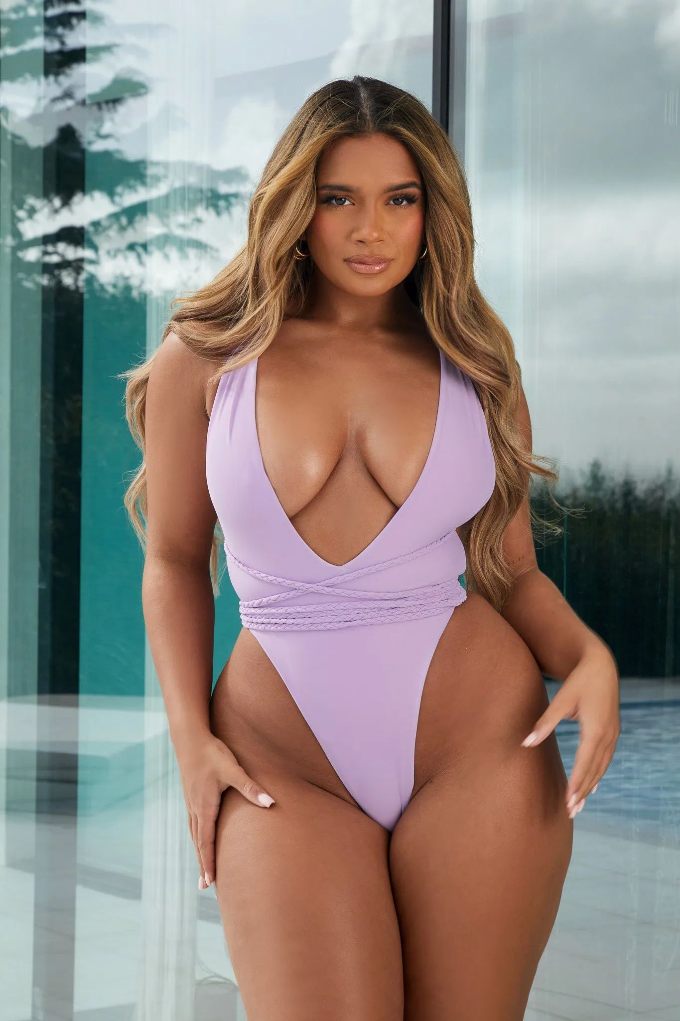 Fishtail Swim - Lilac
