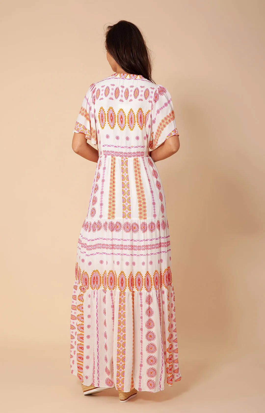 Hania Button Maxi Dress