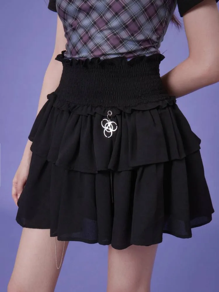 High waist cake skirt【s0000008877】