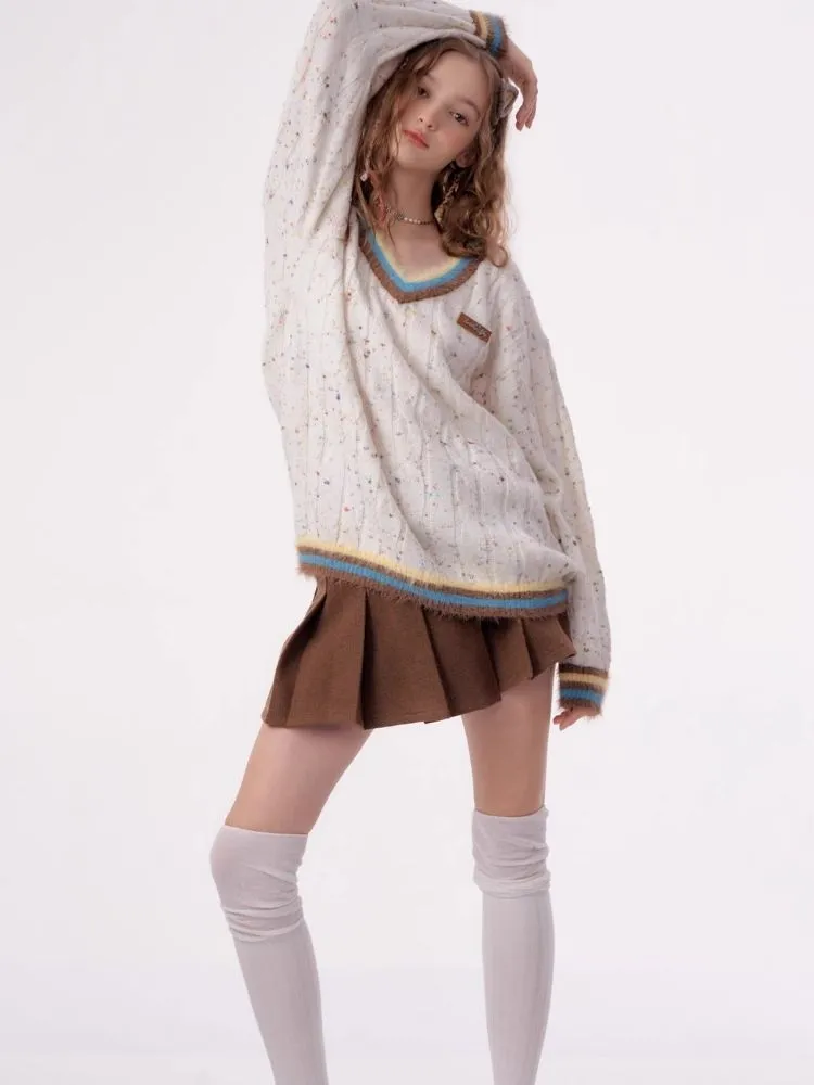 High waist slim pleated skirt【s0000003808】