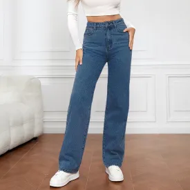 Katchme Womens Minimalist Jeans, Katchme Wide Leg Jeans, 2025 Spring Pants for Women, High Waist Stretch Wide Leg