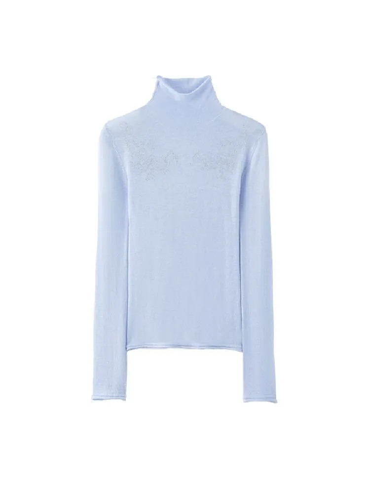 Knitted Turtleneck Bottom Shirt【s0000010645】