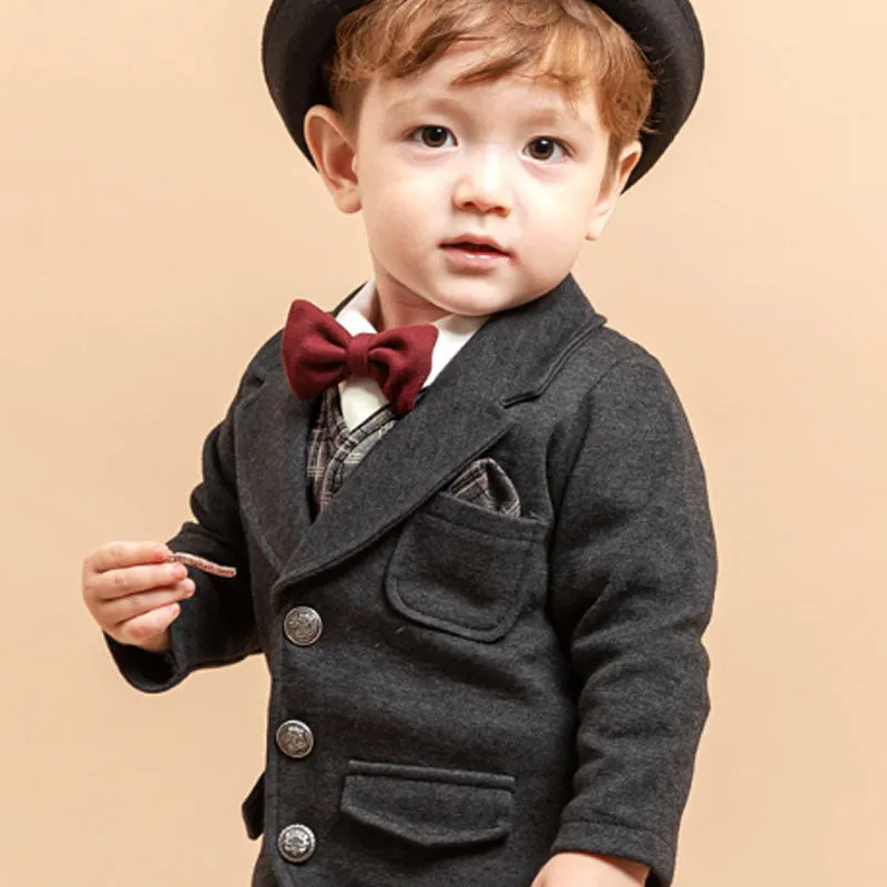 Korean Calix Suit Set (Jacket Top Pants)