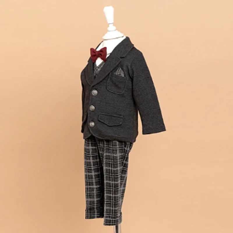 Korean Calix Suit Set (Jacket Top Pants)