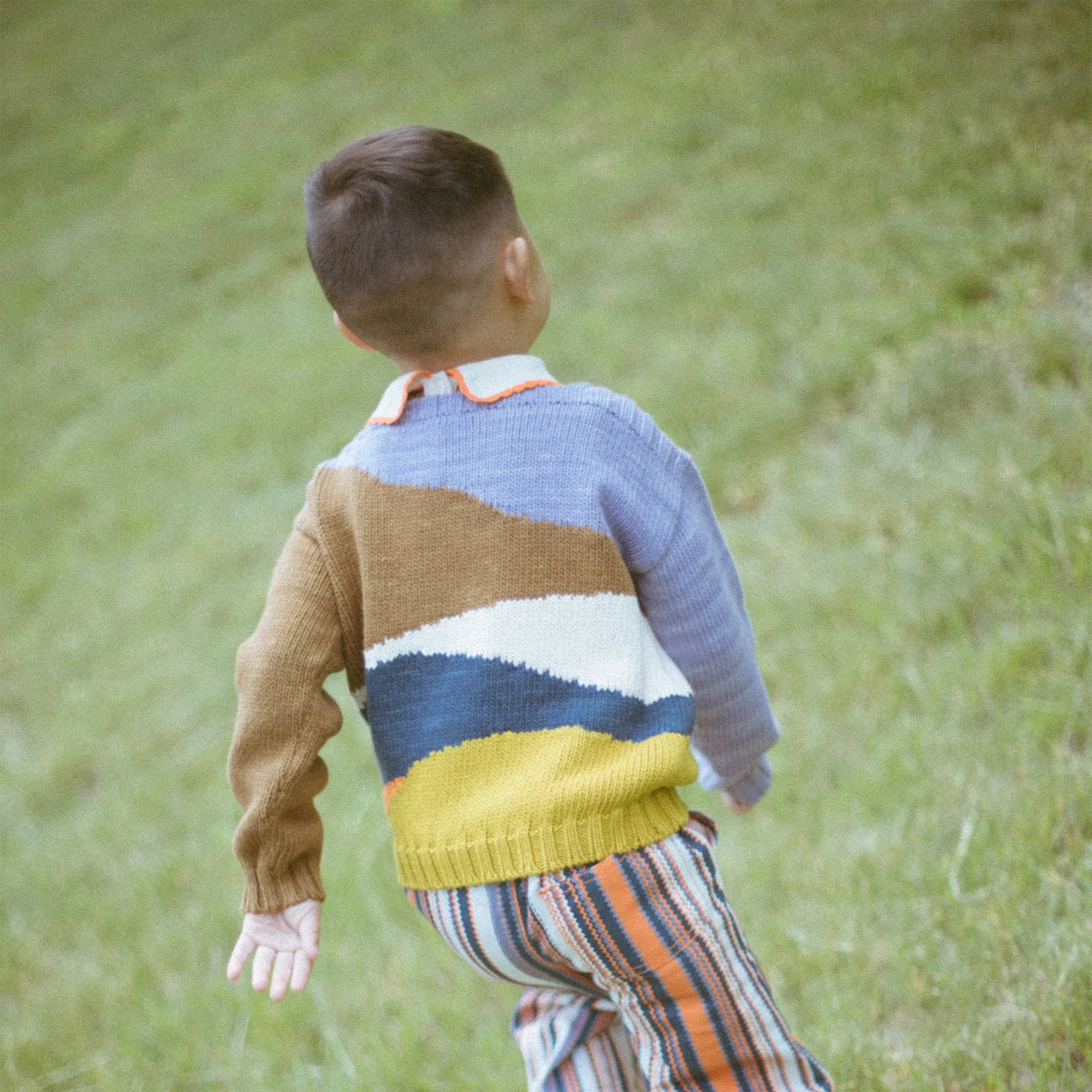 Landscape Intarsia Sweater