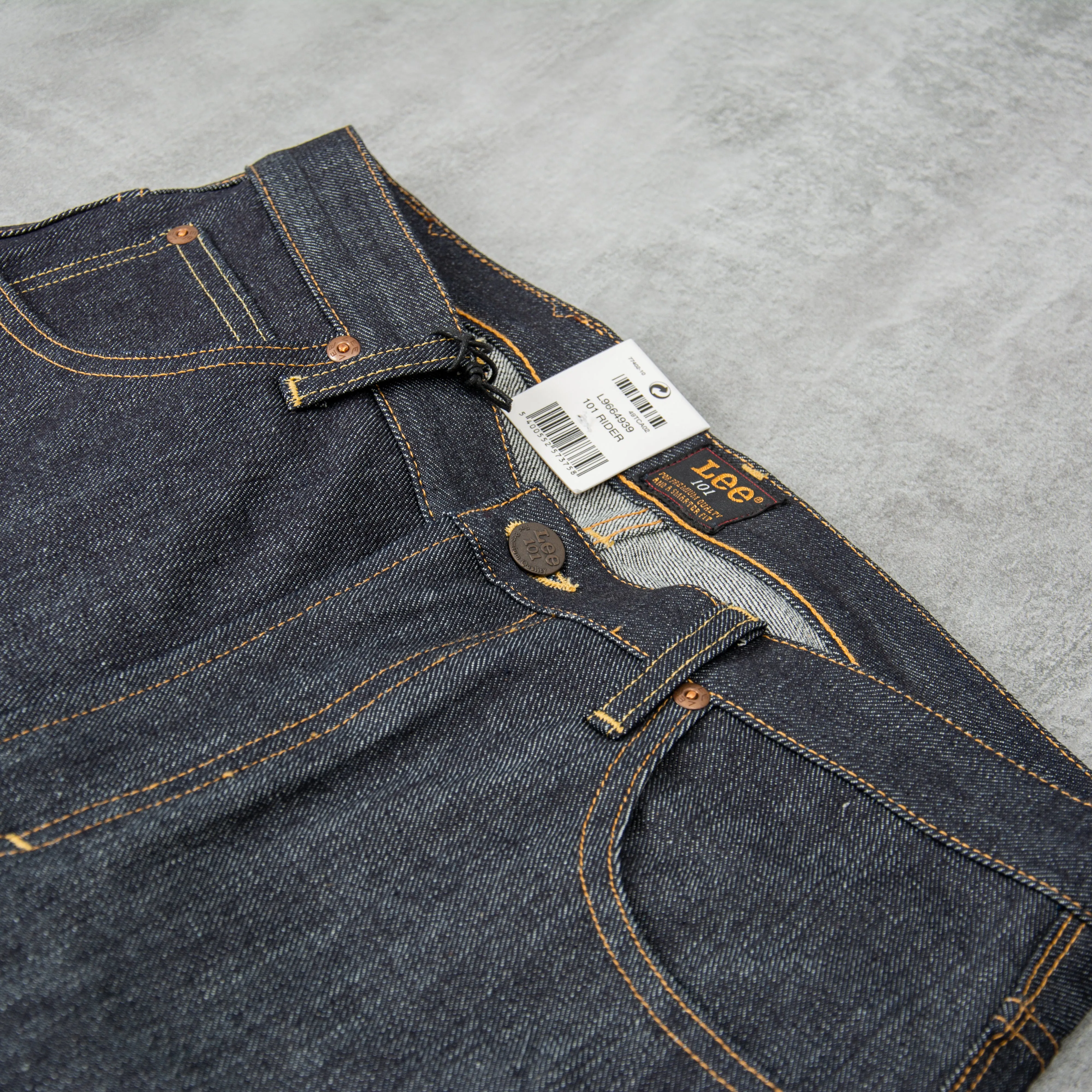 Lee 101 Rider KA Jeans - Dry Denim