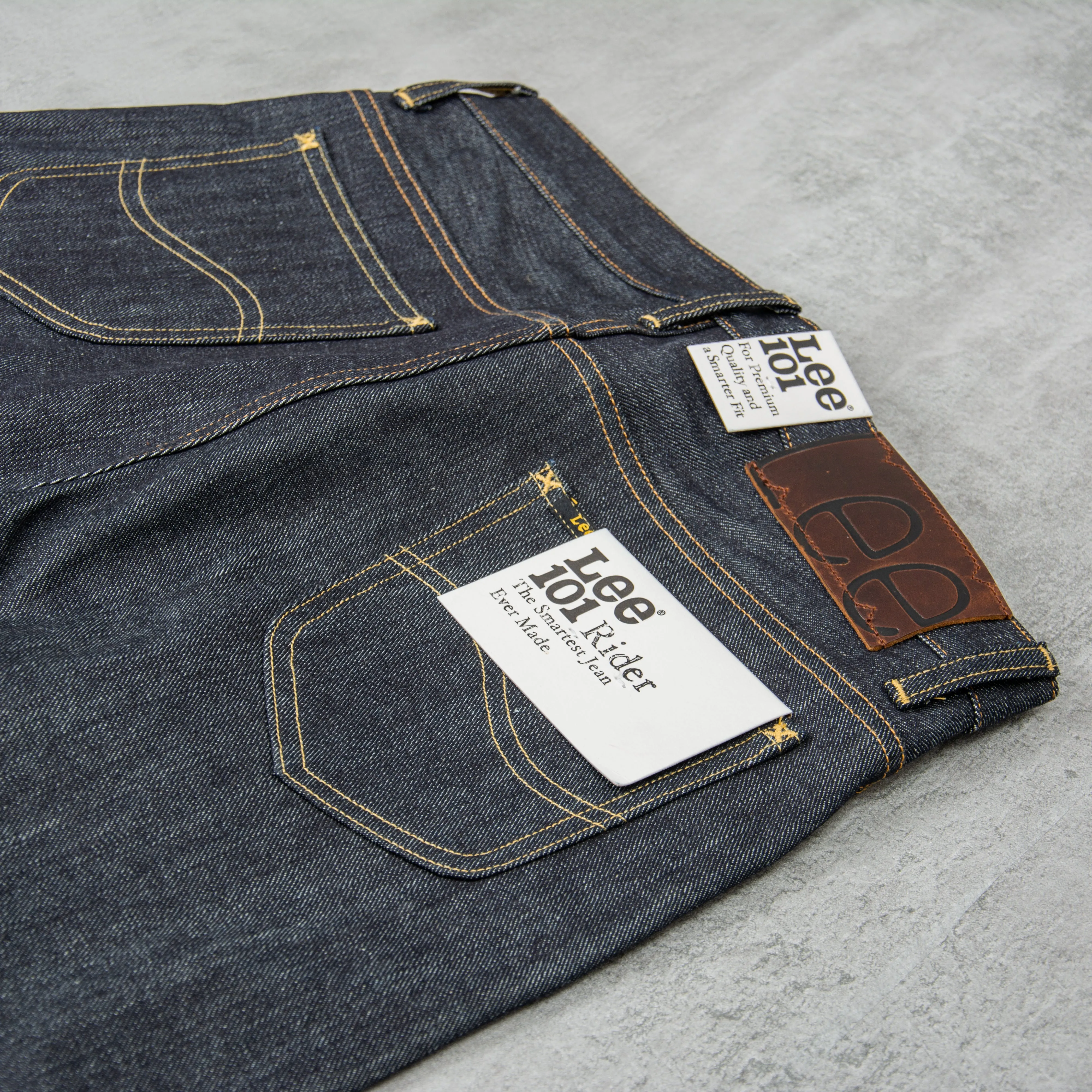 Lee 101 Rider KA Jeans - Dry Denim