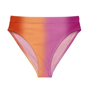 Lesbian Faded High-Waisted Bikini Bottom