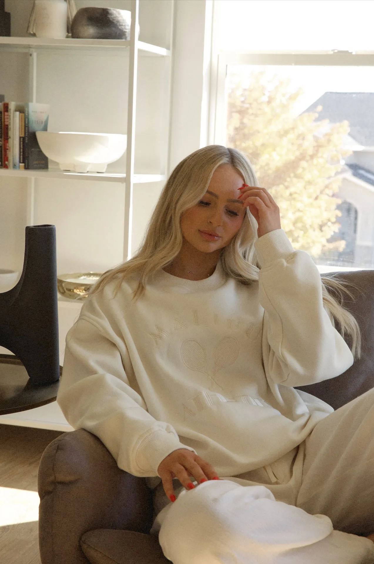 Malibu Sweatshirt - Cream
