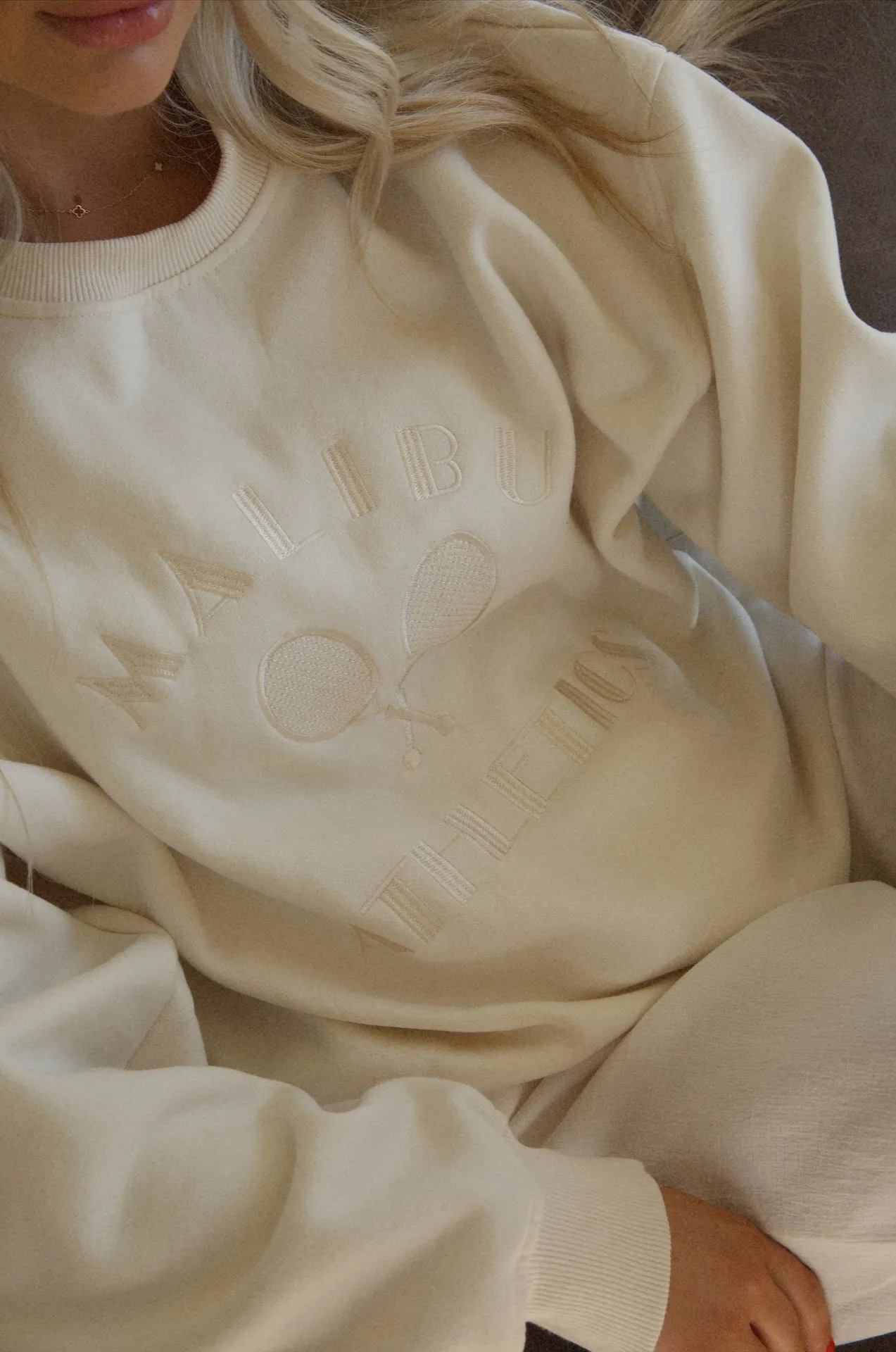 Malibu Sweatshirt - Cream