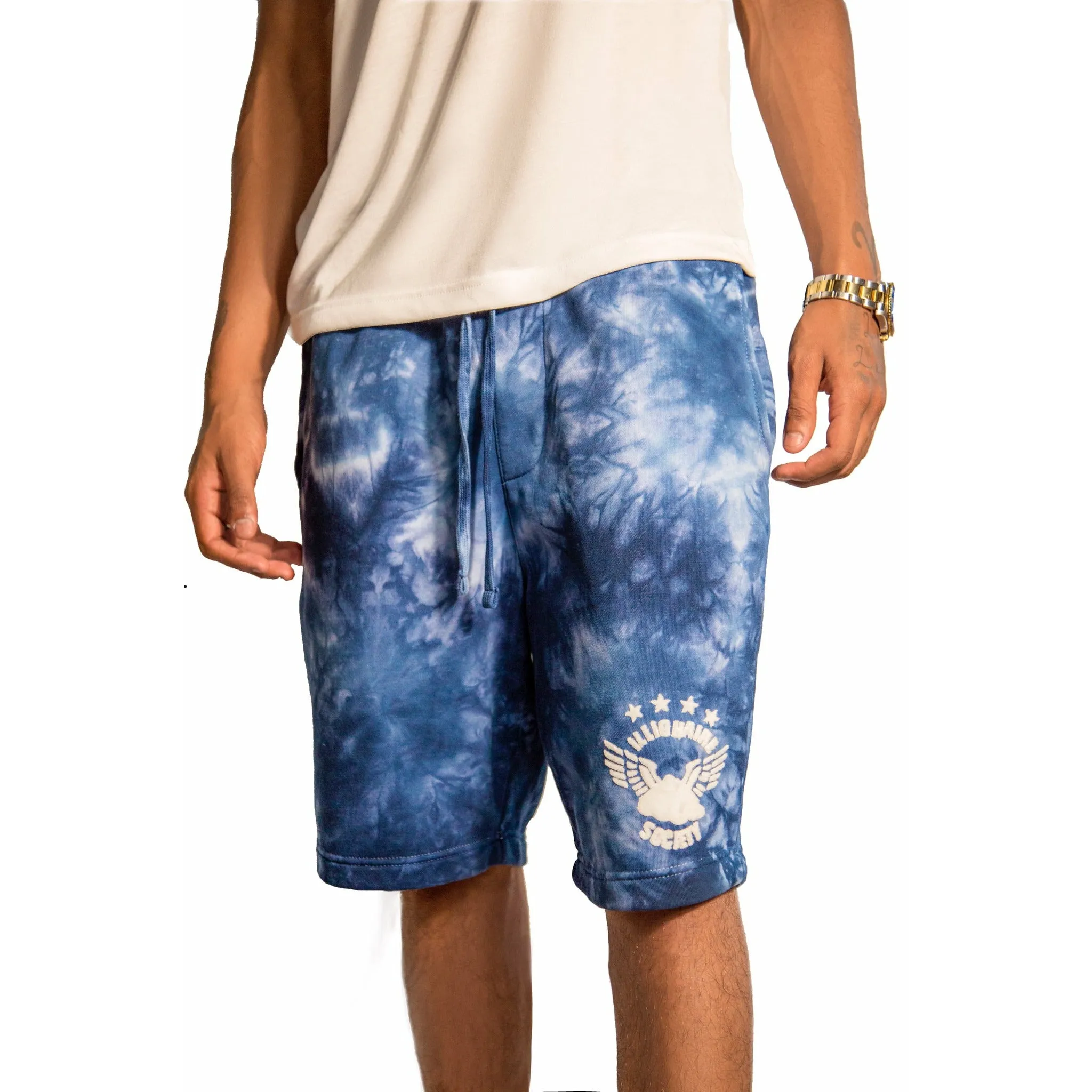 Men’s iLLionaire Tye Dye Fleece Shorts