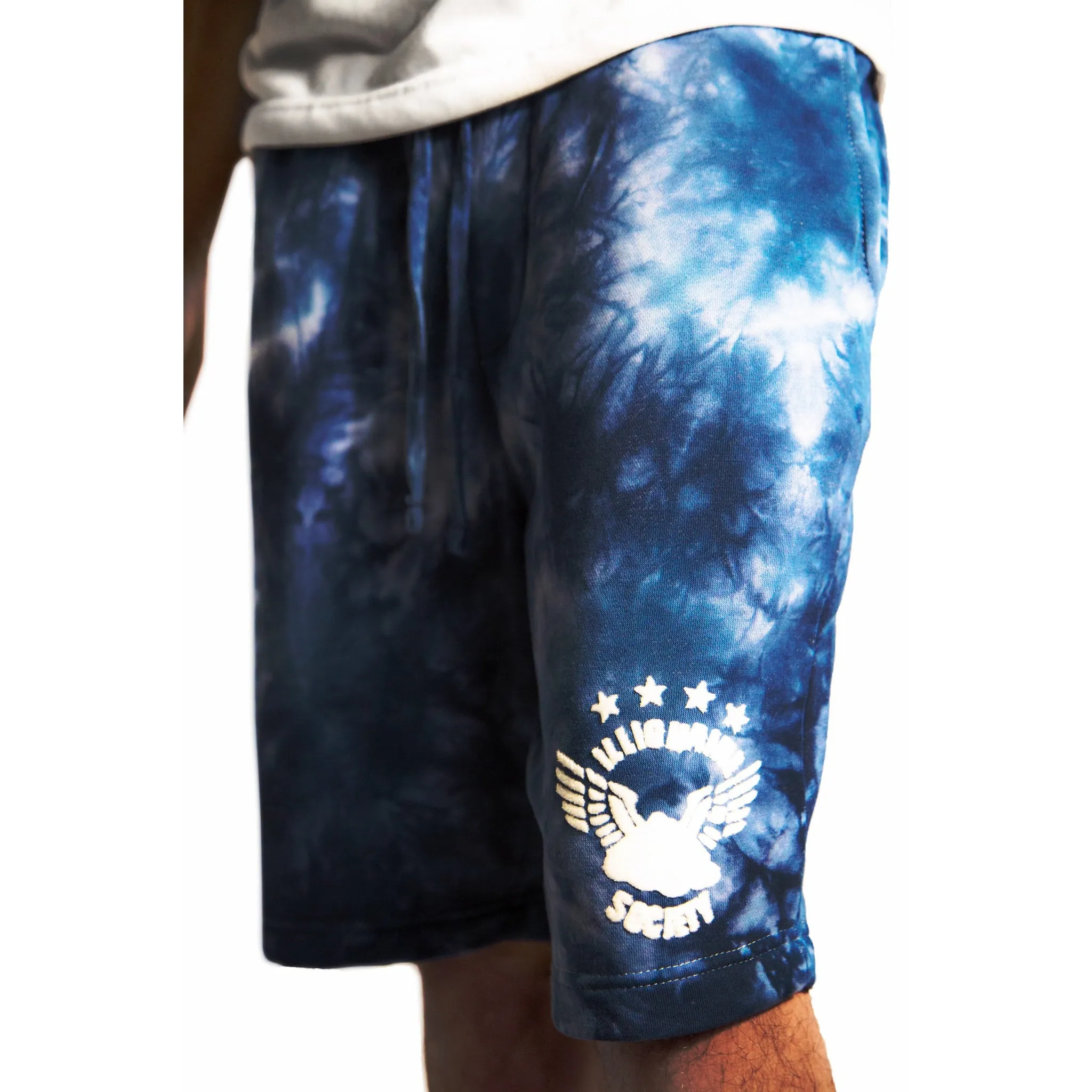 Men’s iLLionaire Tye Dye Fleece Shorts