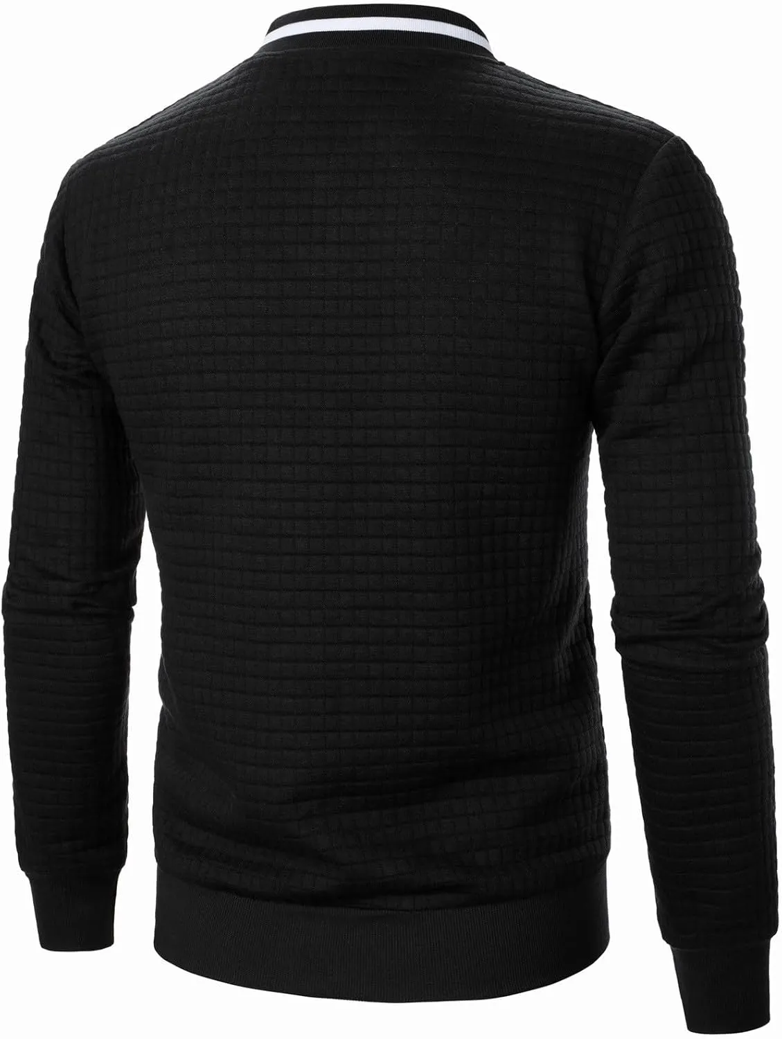 Mens Lightweight Bomber Jackets Casual Waffle Zip Up Fashion Varsity Jacket Plus Size Running Hiking Travel Coat Top