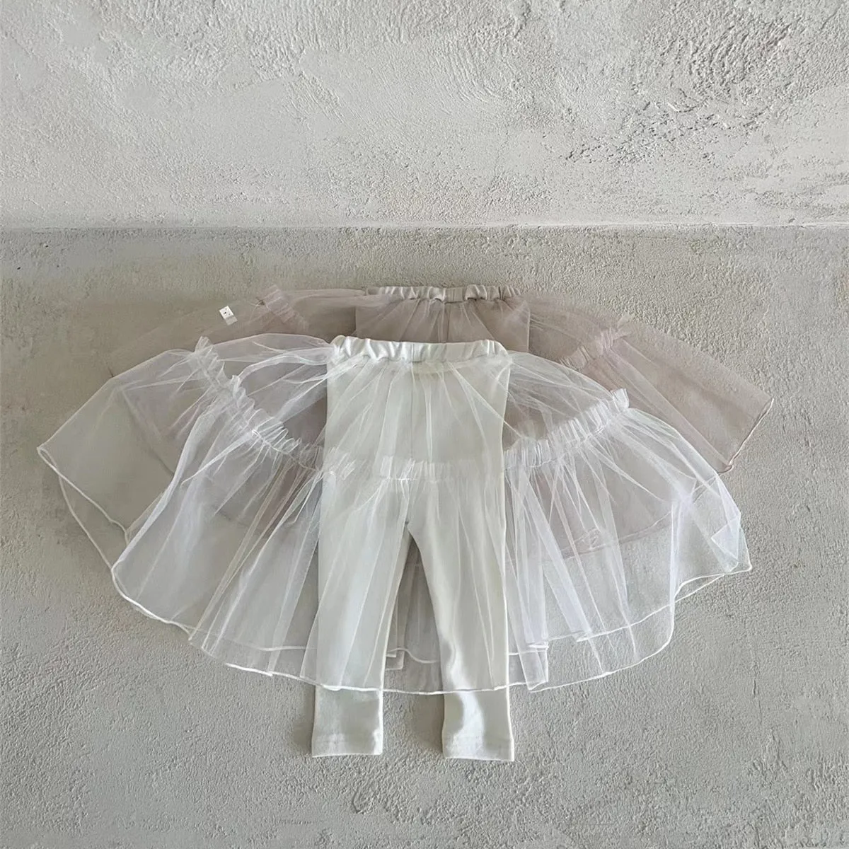 Mesh Leggings Insert Skirt