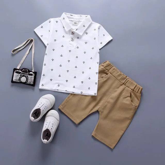 MOF Kids boys T-shirt & shorts clothes set