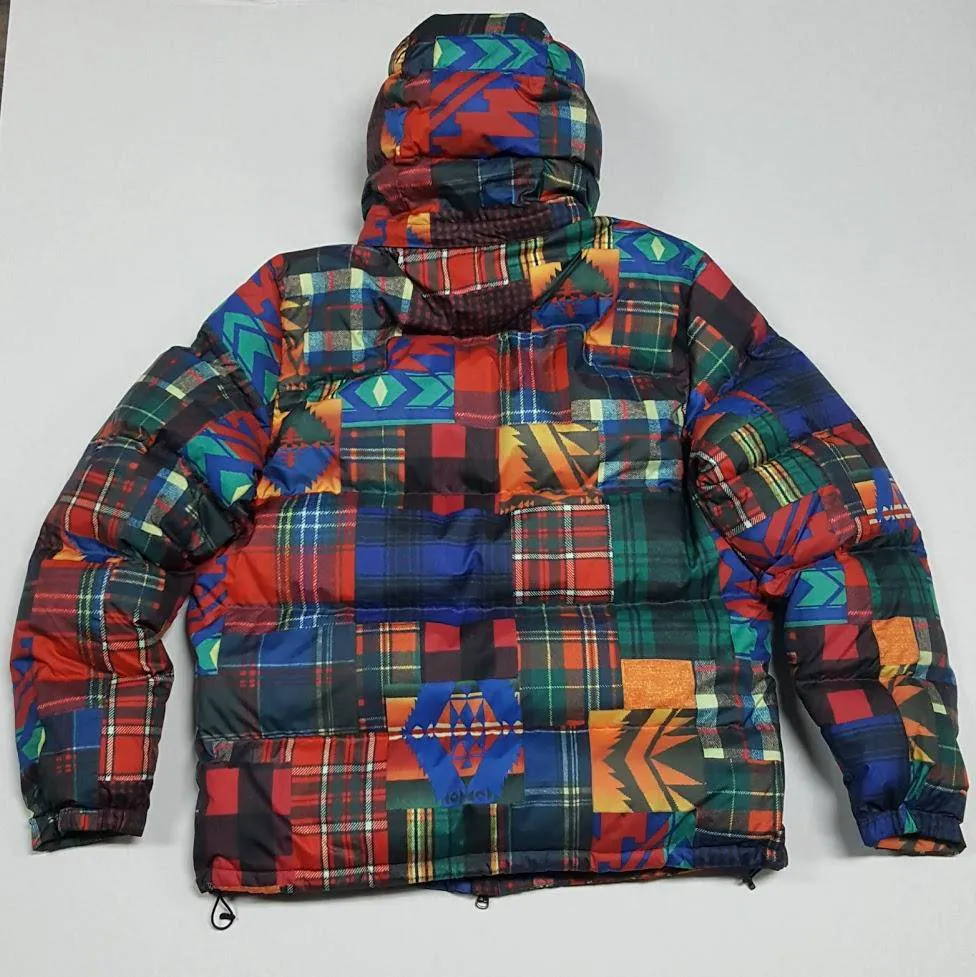 Nwt Polo Ralph Lauren Big & Tall Aztec Southwestern Down Jacket