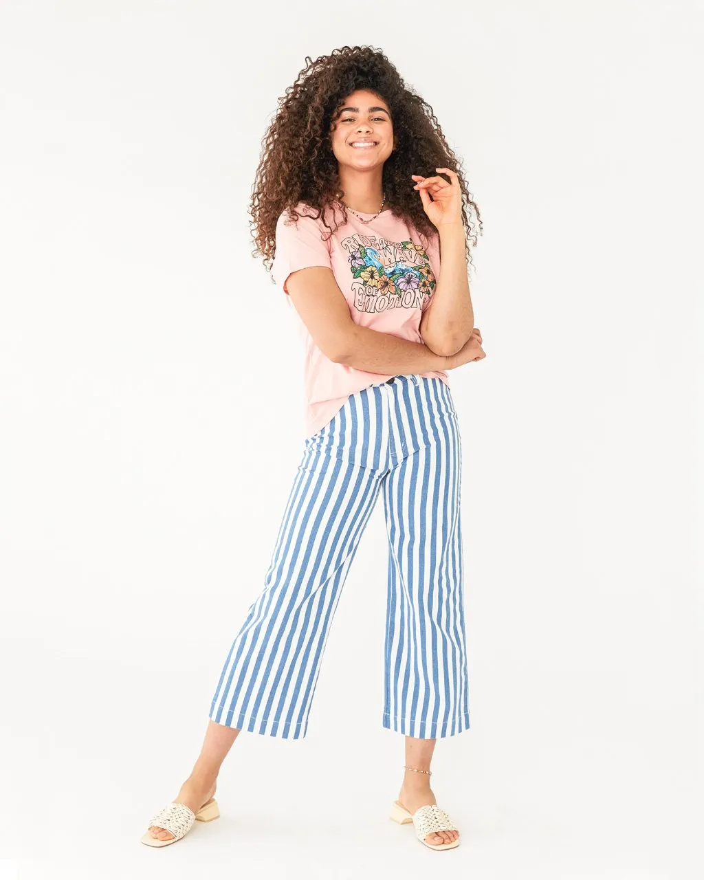 Old Mate Pant - Blue Stripe