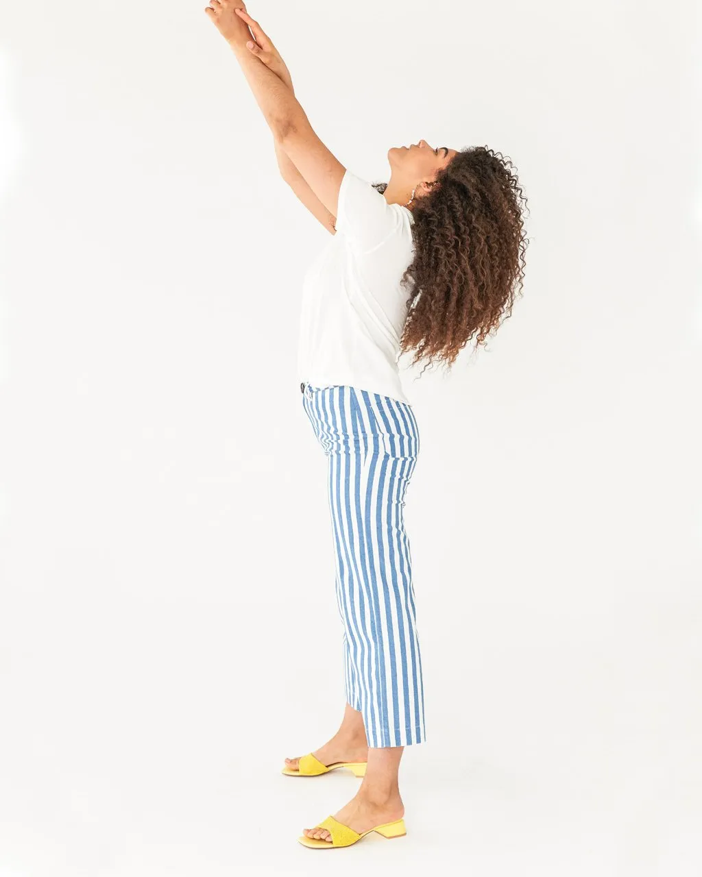 Old Mate Pant - Blue Stripe