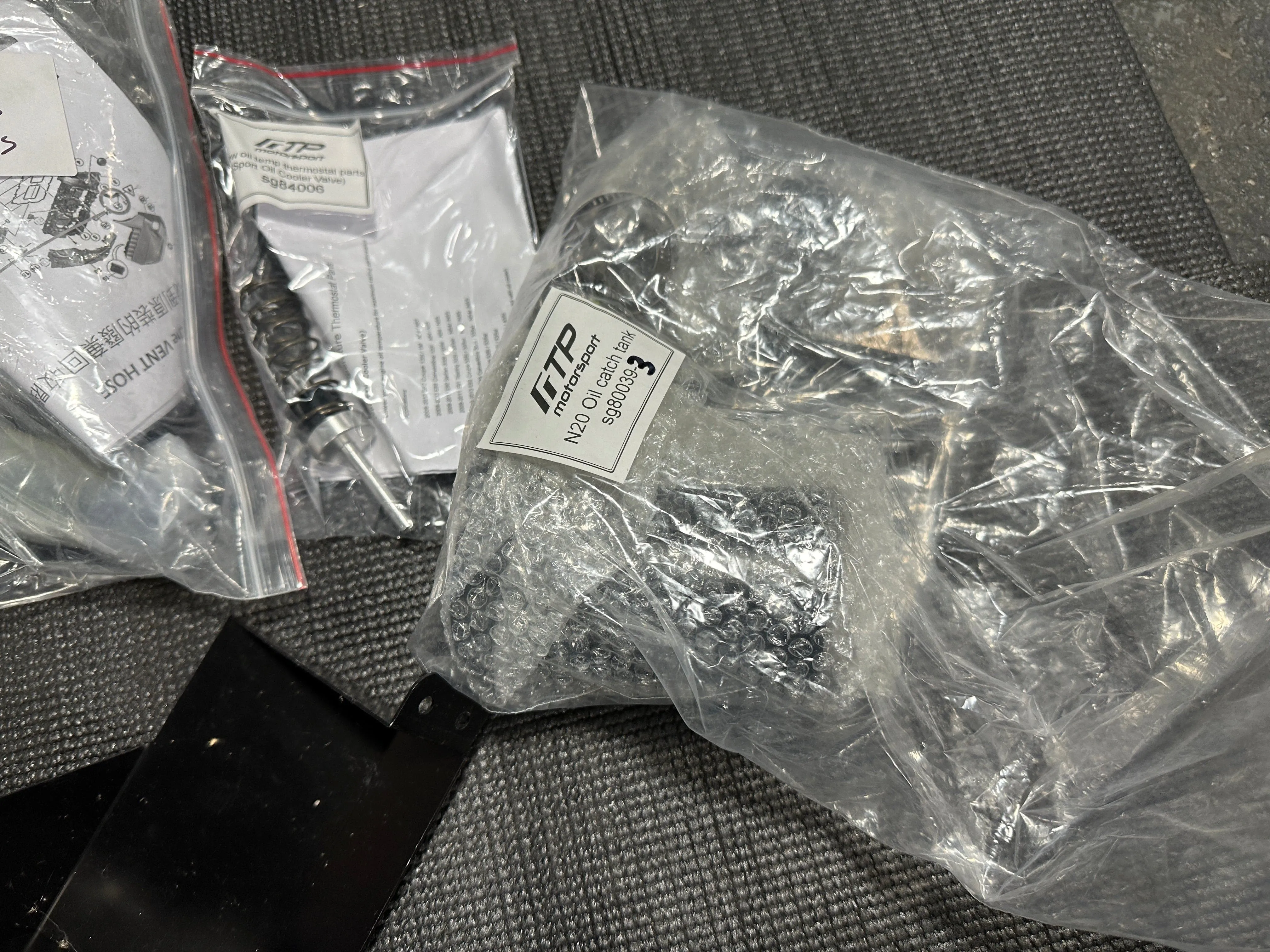 Open Box Miscellaneous FTP Parts, Scoops, Catch Can and More