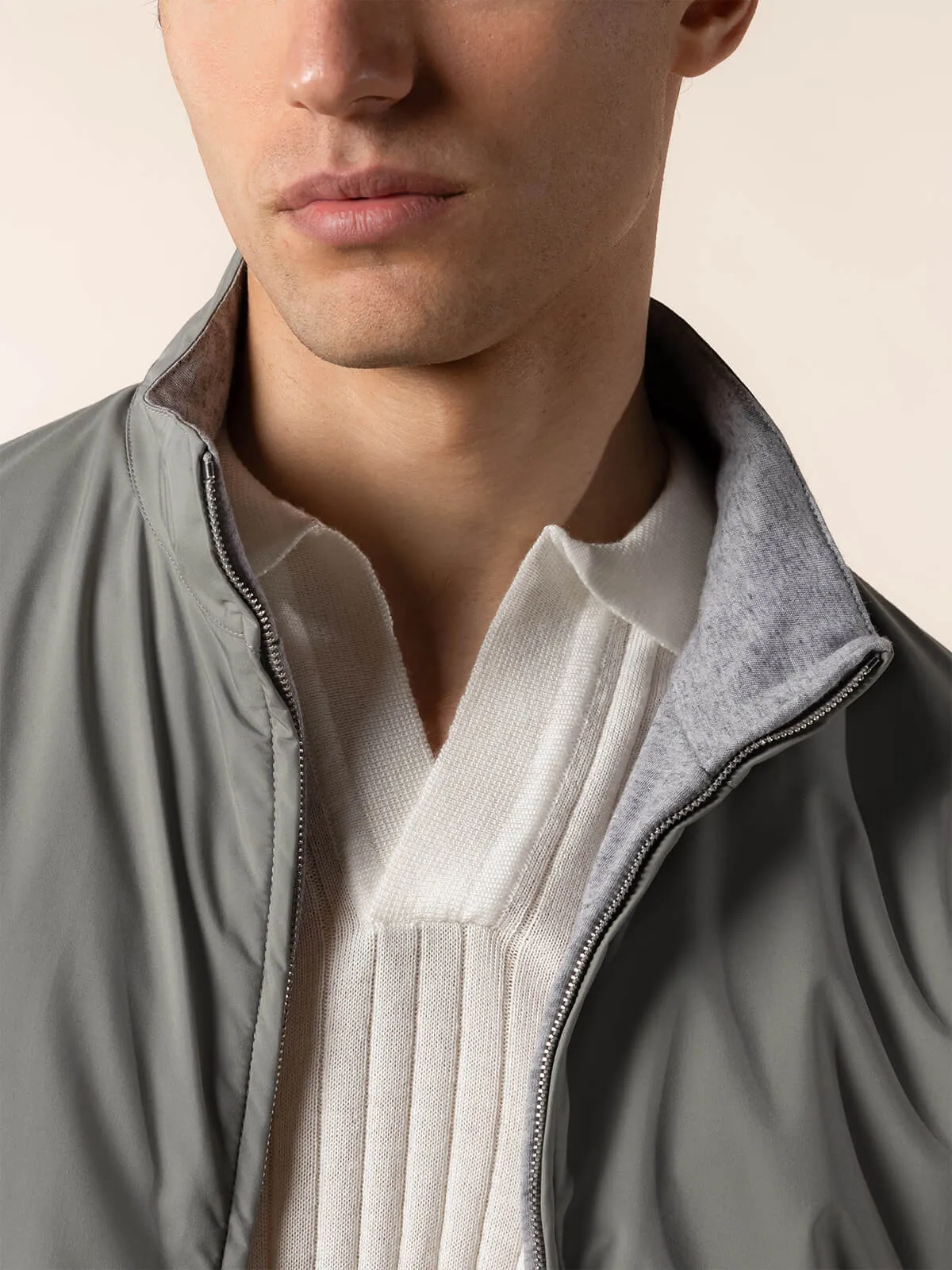 Pistache Reversible Resort Jacket