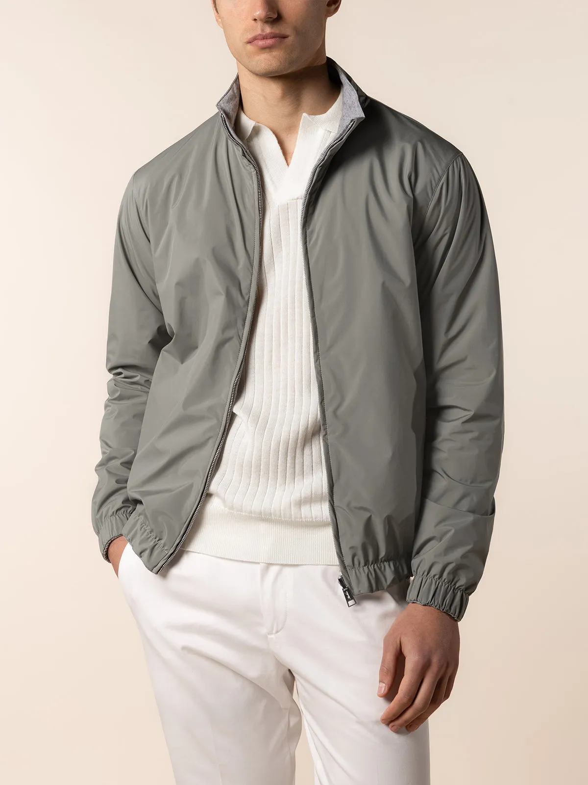 Pistache Reversible Resort Jacket