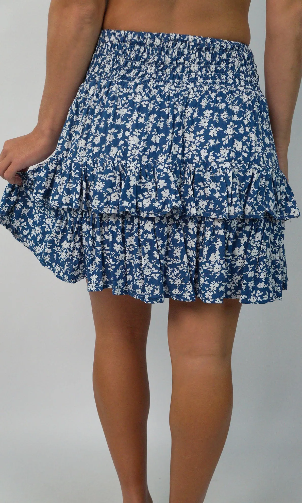 Rayon Skirt Havana Microflower, More Colours