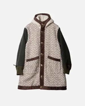REVERSIBLE LINER HOODED COAT .10【FOREST】