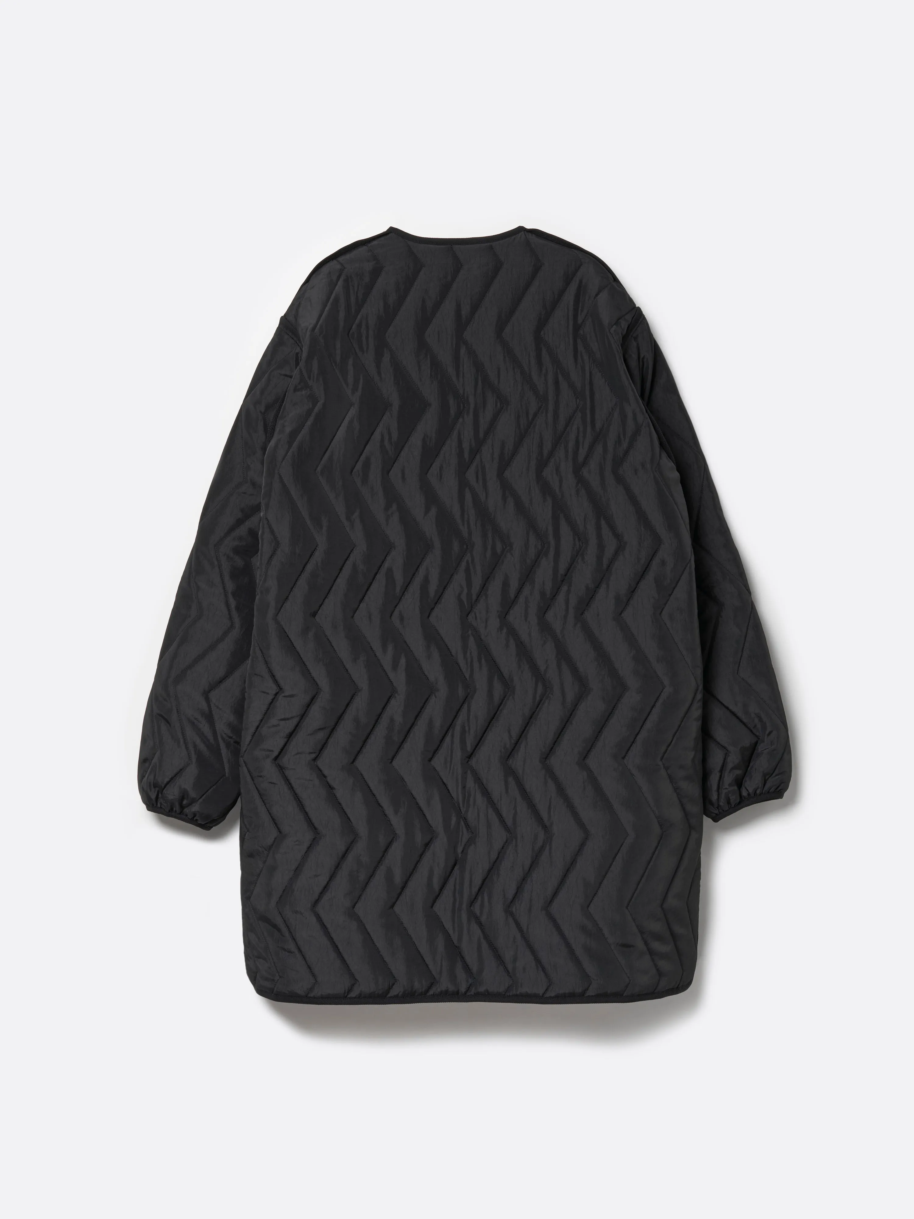 REVERSIBLE THUNDER QUILTING COAT .12【BLACK NAVY】