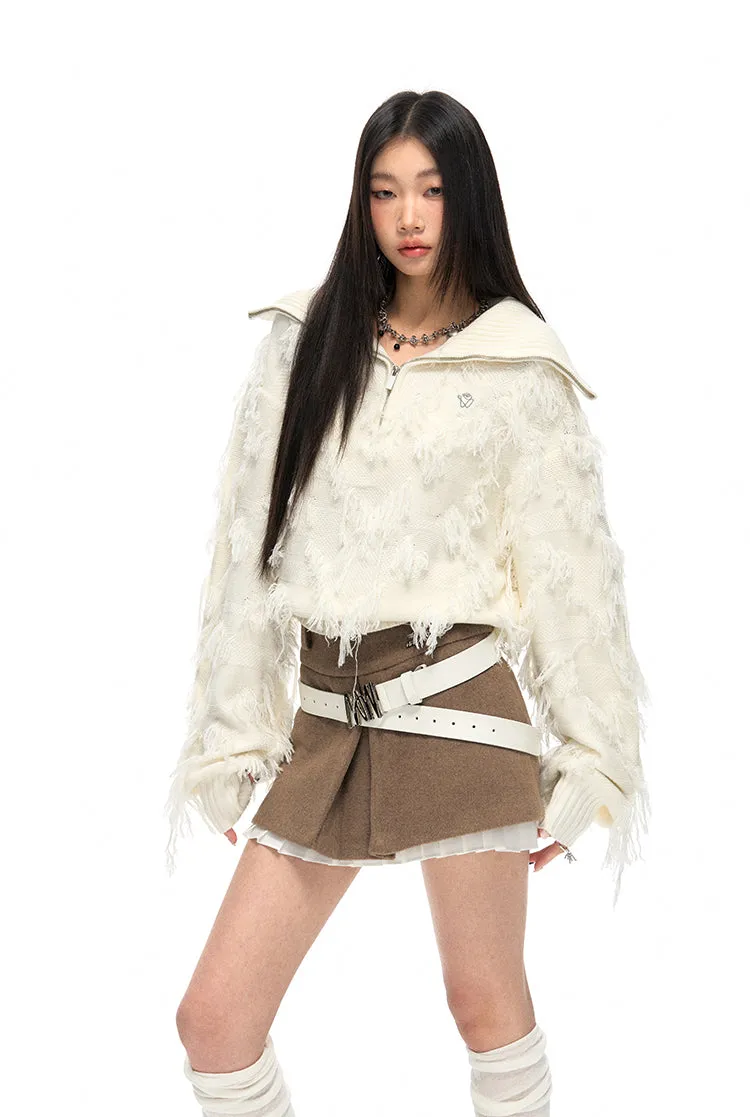 Rhythm Tassel Knit Sweater