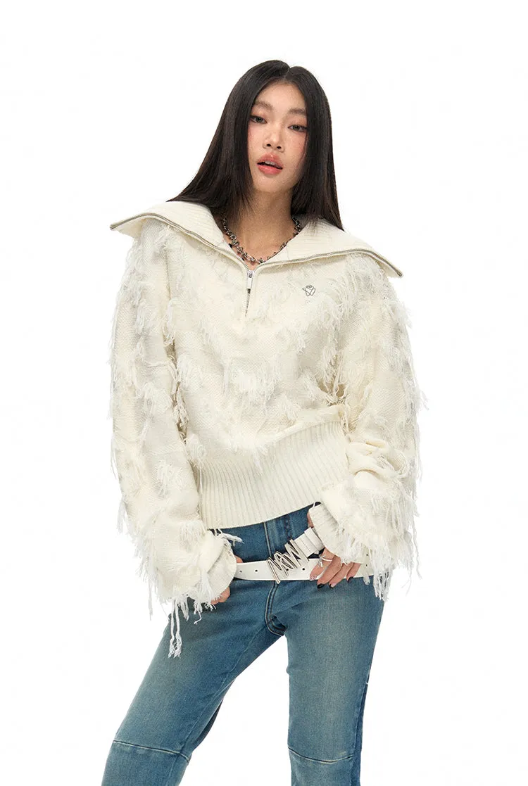 Rhythm Tassel Knit Sweater