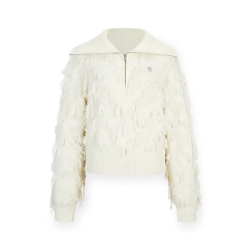 Rhythm Tassel Knit Sweater