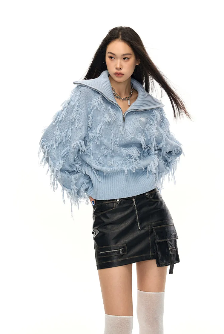 Rhythm Tassel Knit Sweater