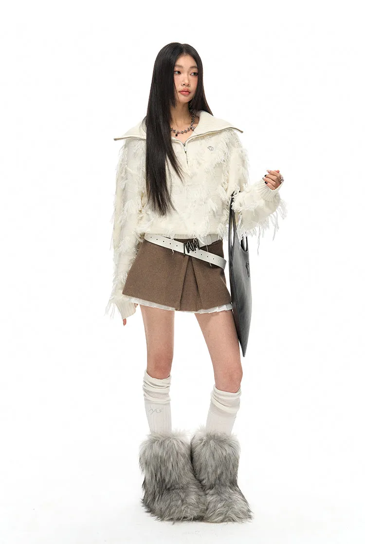 Rhythm Tassel Knit Sweater