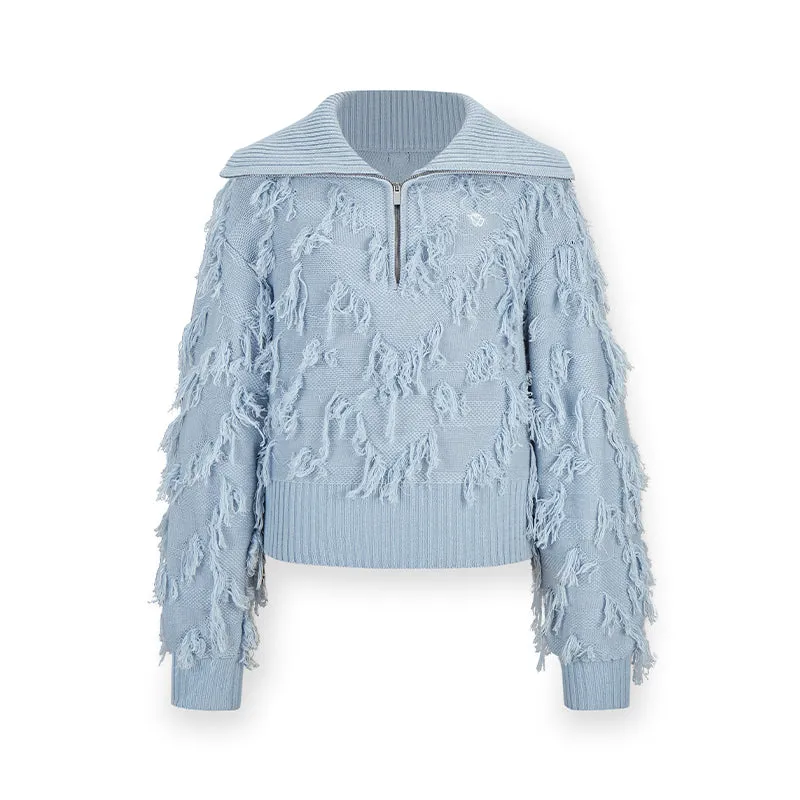 Rhythm Tassel Knit Sweater